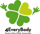 En fyrklöver med gröna hjärtan istället för blad med två händer